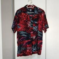 ราคา เชิ้ตฮาวาย สีแดงดำ มือสอง (1924328959)