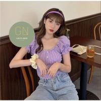 ราคา เสื้อสม็อคแขนตุ๊กตา ลายสก็อต (17304077617)