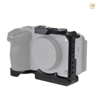 ราคา AND-Handheld Camera Cage Aluminum Alloy with Cold Shoe Mount Numerous 1/4in And 3/8in Threaded Holes Compatible with FX3/ FX30 Camera (23856969501)