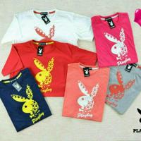 ราคา เสื้อPlayboy สกรีนนูน (ป้าย Playboy) ผ้าCOTTON (66605455)