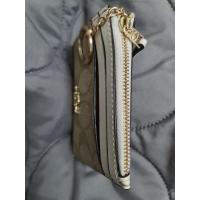 Coach F88208 Mini Skinny ID Case In Signature Canvas กระเป๋าใสบัตร