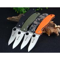 ราคา มีดพับ (pocket knife) Ganzo G734 ของแท้ เหล็ก 440C, Liner lock ด้าม G10 มีดแคมป์ มีดเดินป่า EDC (12031216464)