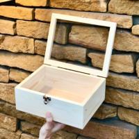 ราคา กล่องไม้สนฝากระจก + ตัวล๊อค2แบบ (899869636)