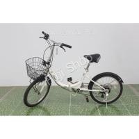 ราคา จักรยานพับได้ญี่ปุ่น - ล้อ 20 นิ้ว - มีเกียร์ - สีขาว [จักรยานมือสอง] (23906255996)