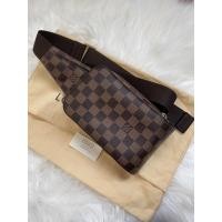 Louis Vuitton Geronimo Gold hardware Damier ebene Cloth ref.217094 - Joli  Closet