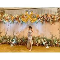 ราคา ชุดราตรีสีเทามือสอง. (7502507880)