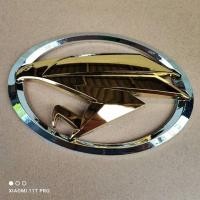 ราคา โลโก้ โตโยต้า TOYOTA นกอินทรีย์ สีทอง บรรจุ 1 ชิ้น (22928117255)