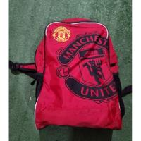 ราคา เป้สะพายหลังแมนยู กระเป๋าเดินทาง แมนยู สีแดง ขนาด 18x10" (23357561358)