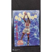 ราคา การ์ด บาสเก็ตบอล Michael Jordan Fleer ปี 1997 สภาพสวย สำหรับสะสม NBA Sport Card Hall of frame (9934445215)
