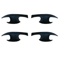 ราคา เบ้าประตู/เบ้ากันรอย/เบ้ารองมือเปิดประตู ฮอนด้า ซีวิค Honda Civic 2016 2017 2018 2019 2020 ดำด้าน (1980834623)