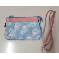 ราคา กระเป๋าเอนกประสงค์ ลายนกฟลามิงโก้ (811607435)