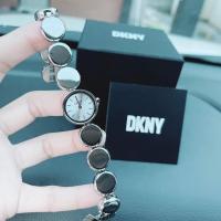 ราคา แท้ พร้อมส่งนาฬิกา หน้าปัด 20 มม. DKNY City Link Two-Hand Silver-Tone Alloy Watch NY2984 (20259707456)