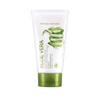 ราคา โฟมล้างหน้าว่านหางจระเข้ Nature Republic Aloe vera (9114343798)