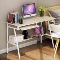 ราคา โต๊ะทำงาน โต๊ะวางคอมพิวเตอร์ ขนาด 100x48 ซม (1275510358)