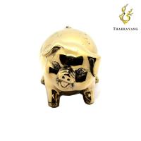ราคา หมูยิ้มเล็ก ทองเหลือง Thakrayang (11020963682)