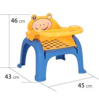 ราคา พร้อมส่ง เก้าอี้ทานข้าวเด็ก A B โต๊ะทานอาหารแบบพับได้ เปลี่ยนเป็นเตียงสระผมเด็กได้ (22515093501)