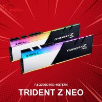 ราคา RAM (แรม) G.SKILL 16GB (8GBx2) DDR4/3200 TRIDENT Z NEO (F4-3200C16D-16GTZN) ประกันตลอดชีพ (9147479177)