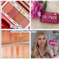 ราคา The Balm Autobalm Girl Powder Cheek Palette, Long Lasting Blush and Highlight (22669926213)