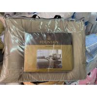 ราคา Fountainเครื่องนอนครบชุด 6หรือ5ฟุต 6 ชิ้น สำหรับที่นอนสูง 13 นิ้ว สีสวย เขียว เทา ม่วงเข้ม ถูกและคุ้ม ผลิตในประเทศไทยจ้า (841636647)