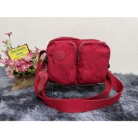 ราคา ส่งต่อ กระเป๋าสะพายข้าง Kipling สีแดง (16744517217)