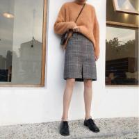 ราคา กระโปรงทรงเอ วินเทจ ลายสก๊อต (1854453239)