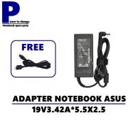 ราคา ADAPTER NOTEBOOK ASUS 19V3.42A*5.5X2.5 / สายชาร์จโน๊ตบุ๊ค เอซุส + แถมสายไฟ (11339189761)