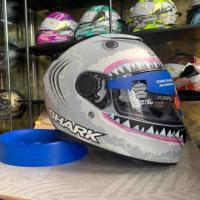 ราคา หมวกกันน็อค Shark Replica Lorenzo White Shark Mat (2769972883)