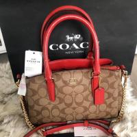 ราคา Coach แท้ ของแท้ จะถือ หรือ สะพายข้าง ได้หมด จะถูกจะแพง สายแดงไว้ก่อน (7516397480)