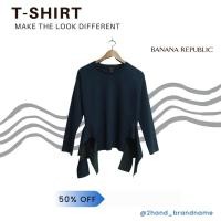 ราคา เสื้อแขนยาวแต่งชายเสื้อเก๋ๆ Banana Republic แท้ (19554781263)