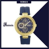 ราคา [ของแท้] Versus by Versace นาฬิกาข้อมือ ผู้ชาย รุ่น VERSUS VSP500-218 BELLVILLE D/BLUE DIAL STRAP SS paurasia ปอเรเซีย (15605282685)
