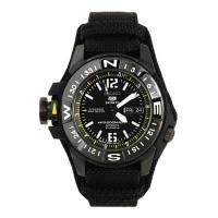 ราคา Seiko Map Meter Mens Watch นาฬิกาข้อมือผู้ชาย สีดำ สายผ้ารุ่นSKZ317J1 (340012548)