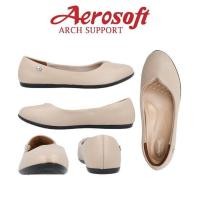 ราคา ส่งต่อรองเท้าคัทชูสีครีมแบรนด์ aerosoft แท้100% สภาพใหม่มาก ใส่ครั้งเดียวค่ะ (18191641717)