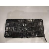 ราคา กระเป๋าสตางค์หนังจระเข้แท้แบบซิปรอบ (7710234338)