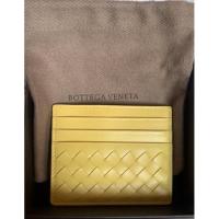 ราคา Bottega Veneta card holder creamy yellow authentic % ของใหม่ (21801468692)