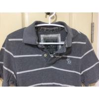 ราคา *ส่งต่อ เสื้อโปโล Abercrombie & Fitch สีเทาลายขวาง ของแท้ (1449932243)