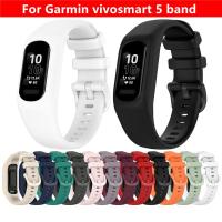 ราคา สายนาฬิกาข้อมือซิลิโคน แบบเปลี่ยน สําหรับ Garmin Smart 5 Sillicone Garmin Vivosmart 5 Garmin Vivosmart 5 (21381947602)