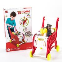 ราคา ProudNada Toys ของเล่นรถเข็นซุปเปอร์มาเก็ต(สีแดง) HOME shopping cart NO.668-40 (1336904260)