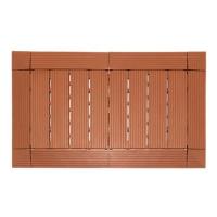 ราคา แผ่นกันลื่น แผ่นกันลื่นในห้องน้ำ แผ่นยางกันลื่น HOME LIVING STYLE SHUTTER 45x75 ซม. สีน้ำตาลเข้ม แผ่นรองในห้องน้ำ (13665507656)