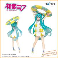 ราคา ฟิกเกอร์ โมเดล Miku -ของแท้จากญี่ปุ่น - Taito - Hatsune Miku figure original summer clothes ver. Renewal (9824853860)