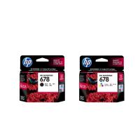 ราคา ของแท้ ใหม่ ขายดี ล่าสุด 2022ตลับหมึก HP 678 Black Ink Cartridge / HP 678 Tri-color Ink Cartridge ของแท้ 100% (16262591204)