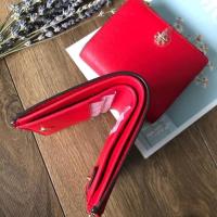 ราคา New Tory Burch กระเป๋าสตางค์สีแดง (9912498298)