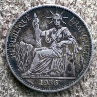 ราคา เหรียญเงินอินโดจีน ปี ค.ศ 1936 (22841057793)