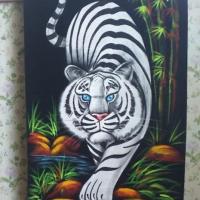 ราคา ภาพวาดบนผ้ากำมะหยี่มี 2 ขนาดค่ะ สำหรับแขวนผนัง ภาพแขวนผนัง ภาพวาดสวยๆ ภาพวิว ภาพช้าง ภาพเสือ (19047007314)