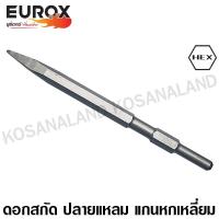 ราคา Eurox ดอกสกัด ปลายแหลม แกนหกเหลี่ยม 17 x 280 มม. รหัส 05-740-010 (Chisel) (3859720635)