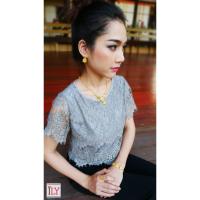 ราคา เซ็ทเครื่องประดับหุ้มทอง 100% ลายดอกมะลิ (952138748)