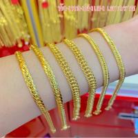 ราคา สร้อยข้อมือทอง2สลึง Yonghenggold ลายบิดนูน/ฟาโรห์ ทองคำแท้96.5% สินค้ามีใบรับประกัน (4946084606)