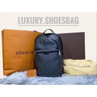 ราคา louis vuitton michael damier graphite canvas backpack มือ2 ของแท้ 100% (18607172531)