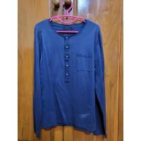 ราคา เสื้อยืดคอกลมแขนยาวสีน้ำเงิน jaspal แท้ 100% ไซร์ L มือสอง เสื้อแขนยาวมือสอง เสื้อยืดแขนยาว T-shirt used size L (23719781062)