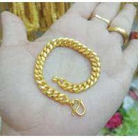 ราคา ข้อมือเด็ก น้ำหนัก2สลึง งานเลสข้อมือเด็ก (ตัดได้ตามขนาดข้อมือน้อง) ราคาต่อ1ชิ้น (18330336269)