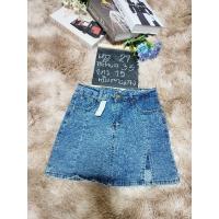 ราคา กระโปรงกางเกงเอวสูง เอว 27 (23374692272)